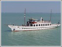 Megérkezett az első hajó Balatonfüredre