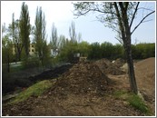 Épül a bringapark